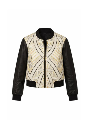 Emily in Paris S05 Black Bomber Jacket