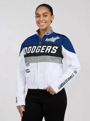 Erin Andrews Dodgers Racing Jacket