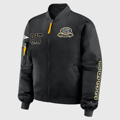 Erin Andrews Steelers Bomber Jacket