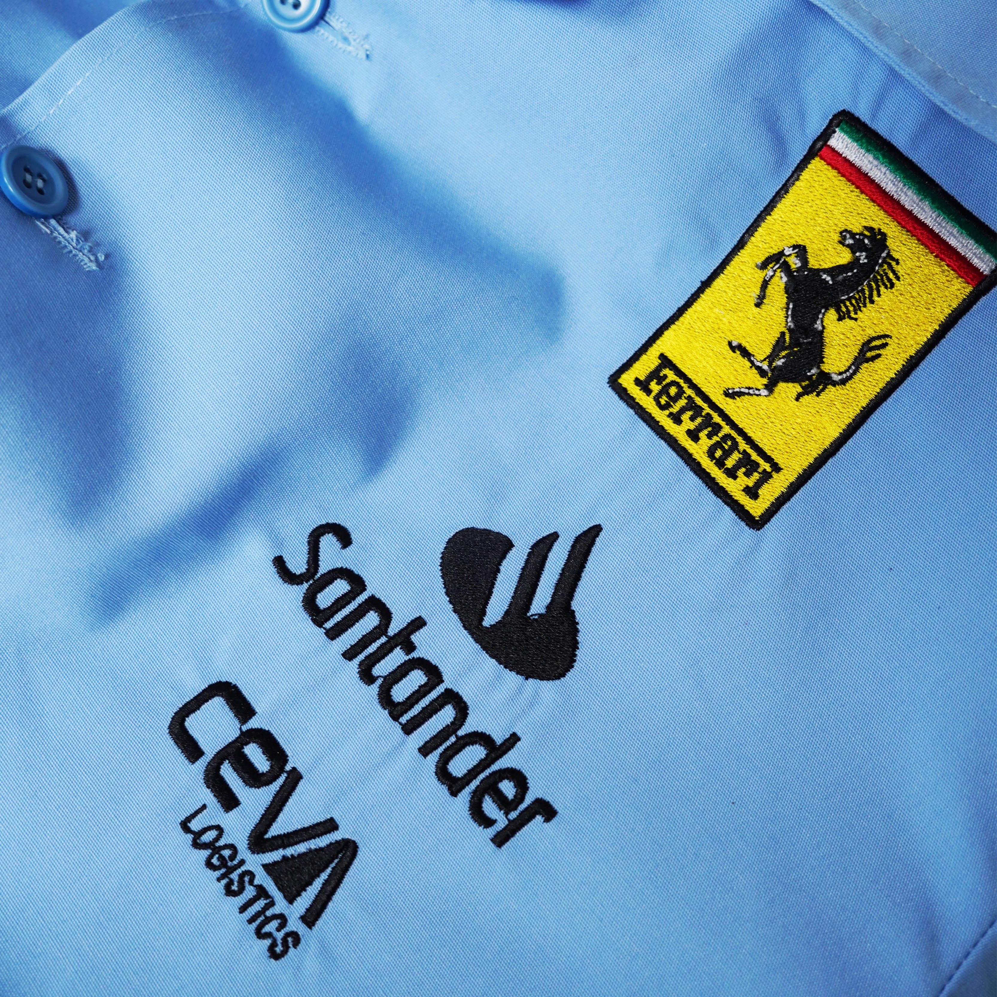 Ferrari Racing Blue Miami Grand Prix Shirt