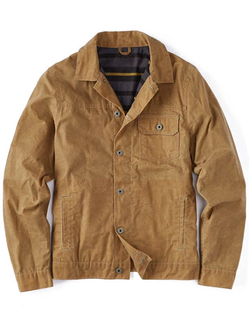 Men's Waxed Trucker Jacket