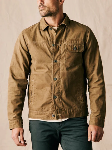 Men's Waxed Trucker Jacket