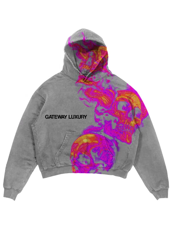 Skull Graphic Hoodie