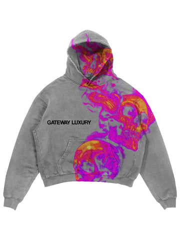 Skull Graphic Hoodie