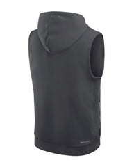 Green Bay Packers Sleeveless Hoodie black