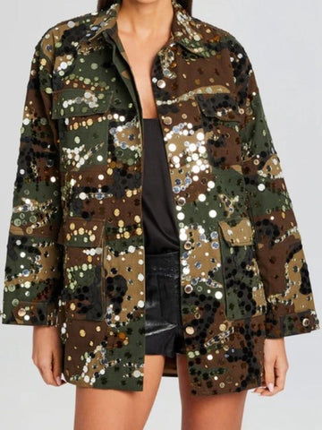 The Voice S26 Gwen Stefani Camo Jacket