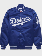 Homage LA Dodgers Starter Blue Satin Jacket