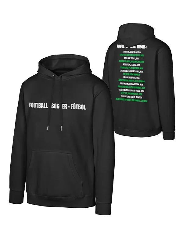 Host city hoodies
