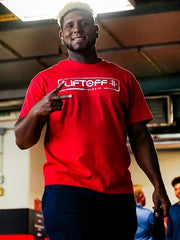 Houston Rockets Red Lift Off T shirt 