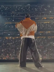 Houston Rodeo Drake Brown Fringe Jacket