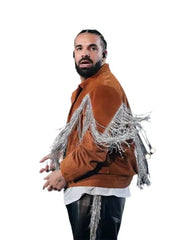 Houston Rodeo Drake Brown Fringe Jacket