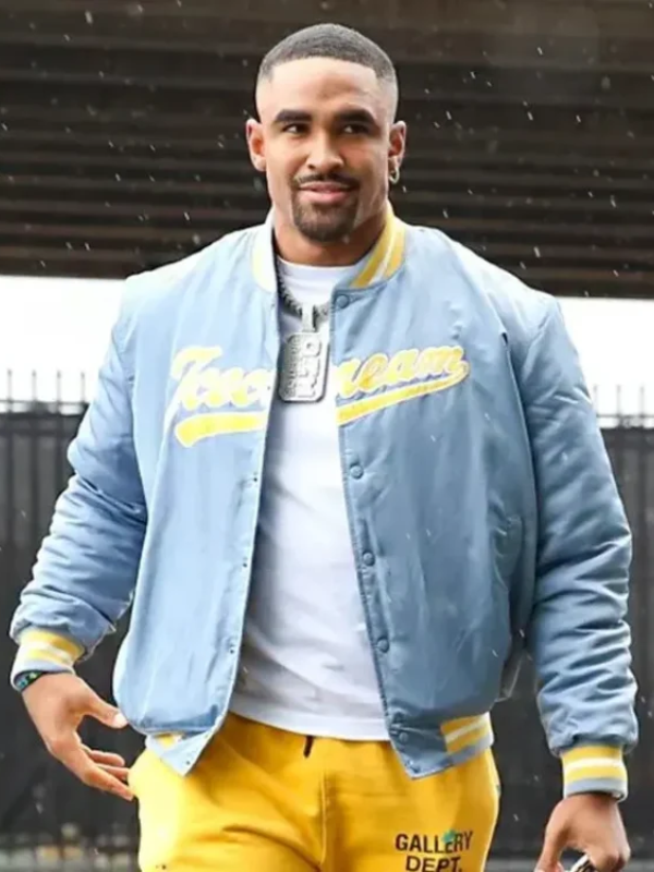 Jalen Hurts Ice Cream Baseball Jacket