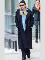 Jennifer Lawrence Coat Black