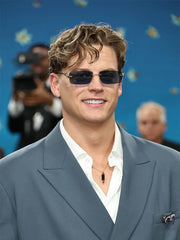 Joe Burrow Blue Suit In Met Gala 2025