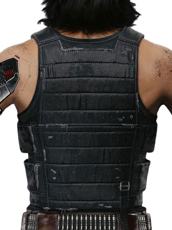 Johnny Silverhand leather vest