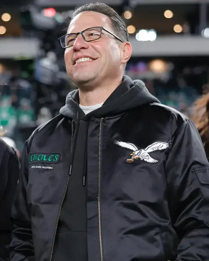 Josh Shapiro Eagles Bomber Jacket