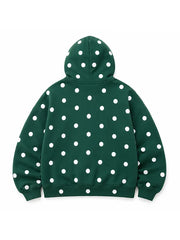 Justin Bieber NBA Los Angeles Lakers Game Green Polka Dot Pullover Hoodie 2026