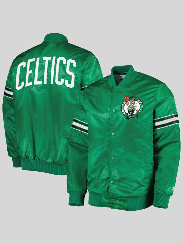 Kelly Green Boston Celtics Starter Jacket