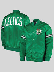 Kelly Green Boston Celtics Starter Jacket