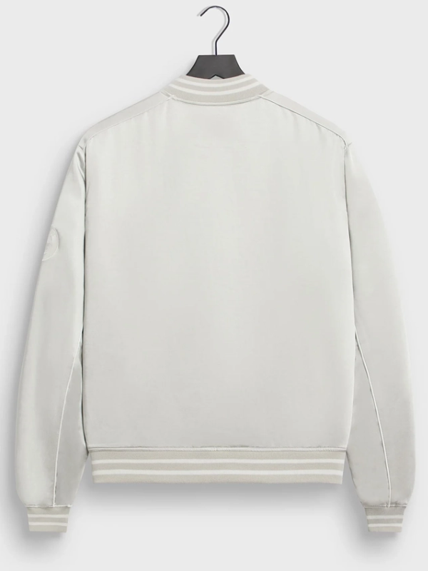 Kith BMW Souvenir Moto jacket white back view studio shot