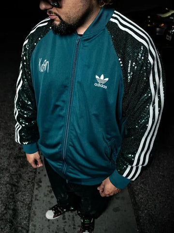 Korn x Adidas Sequin Track Jacket