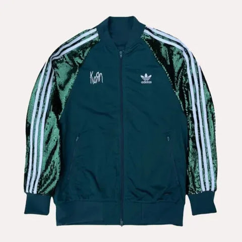 Korn x Adidas Sequin Track Jacket