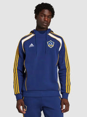 LA Galaxy 2025 Adidas Travel Navy Hoodie