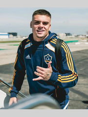 LA Galaxy Adidas Travel Hoodie 2025 