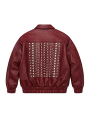 Leather Biker Jacket 