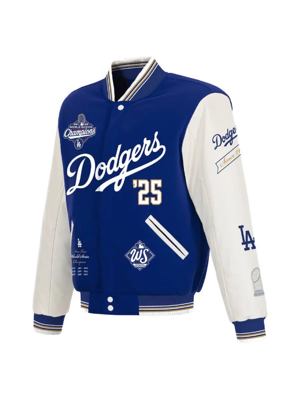 LA Dodgers world series wool jacket