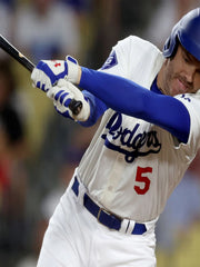 Los Angeles Dodgers Freddie Freeman White Jersey