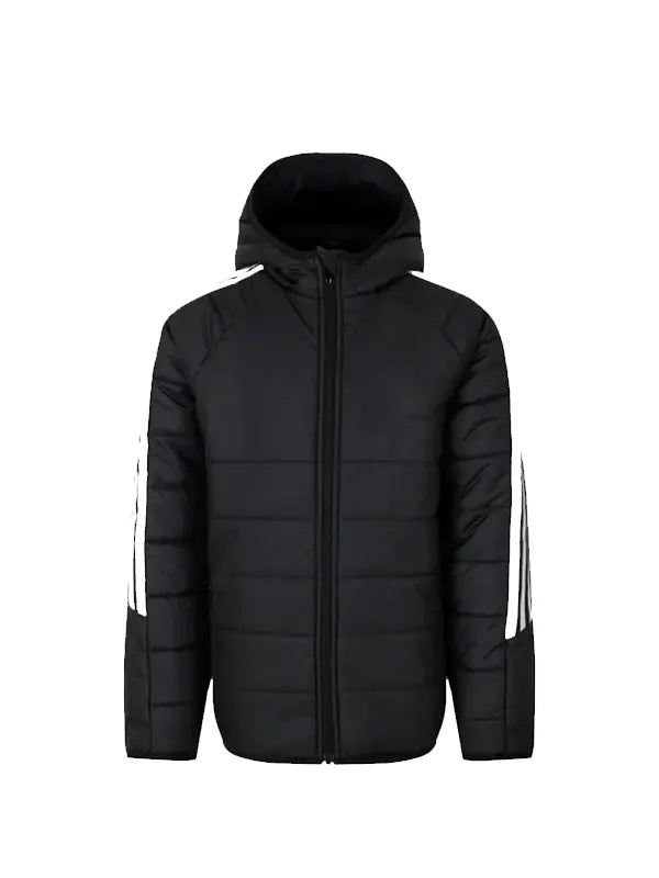 Manager Marco Silva Black Puffer Hooded Jacket
