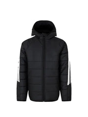 Manager Marco Silva Black Puffer Hooded Jacket