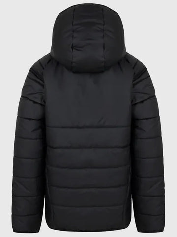 Marco Silva Black Puffer Hooded Jacket