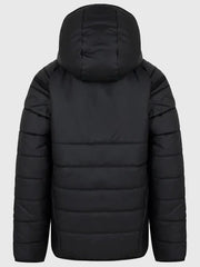 Marco Silva Black Puffer Hooded Jacket