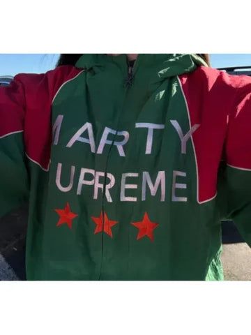 Marty Supreme Mexico Jacket Green
