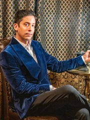 Mayflower Smoking Jacket Blue