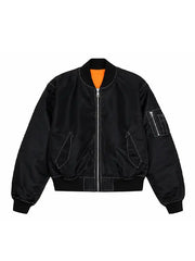 Men's Black Bomber Jacket