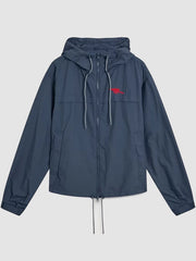 Mens and Womens Arsenal Cannon Windbreaker Jacket Navy Blue