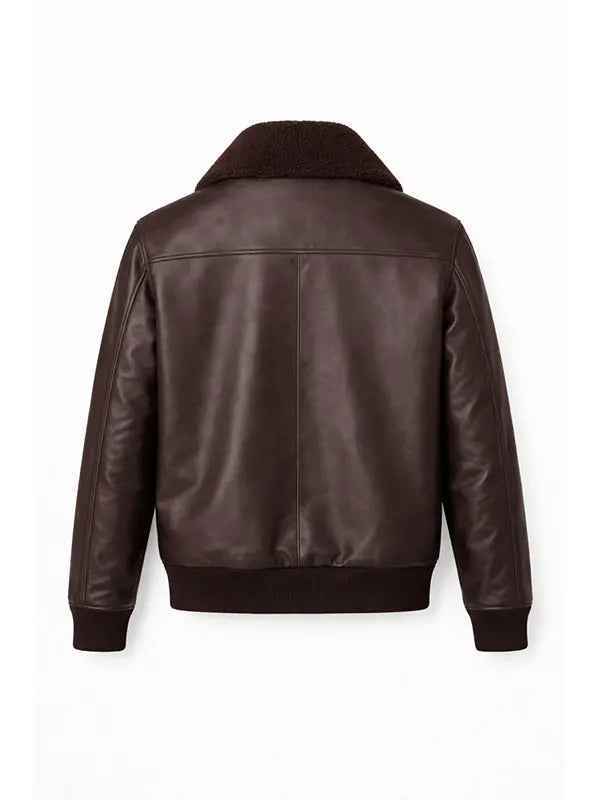 Mens Shearling Leather Jacket