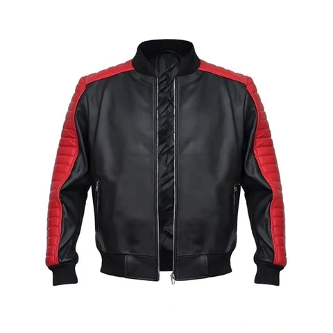 Miami Vice Stunt Team Ryan Gosling Black Leather Jacket