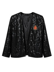 Michael Jackson Black Sequin Jacket