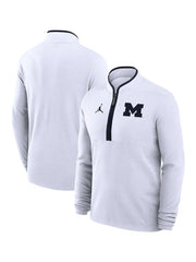 Dusty May Michigan Wolverines Half-Zip Sweatshirt