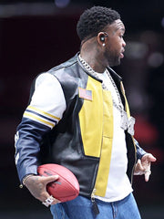 Super Bowl LIX Mustard Vanson Leather Jacket