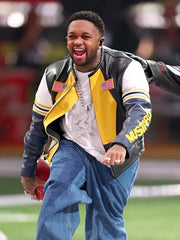 Super Bowl LIX Mustard Vanson Leather Jacket