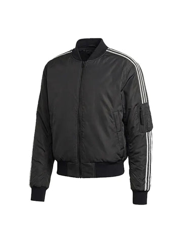 NASA-inspired Bomber Jacket Grey