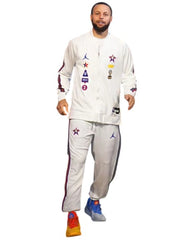 NBA All Star 2025 Showtime Weekend White Tracksuit