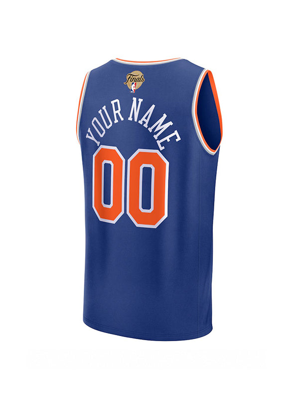 New York Knicks Finals patch jersey 2026