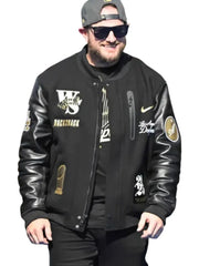 Nike Dodgers World Series Letterman Jacket