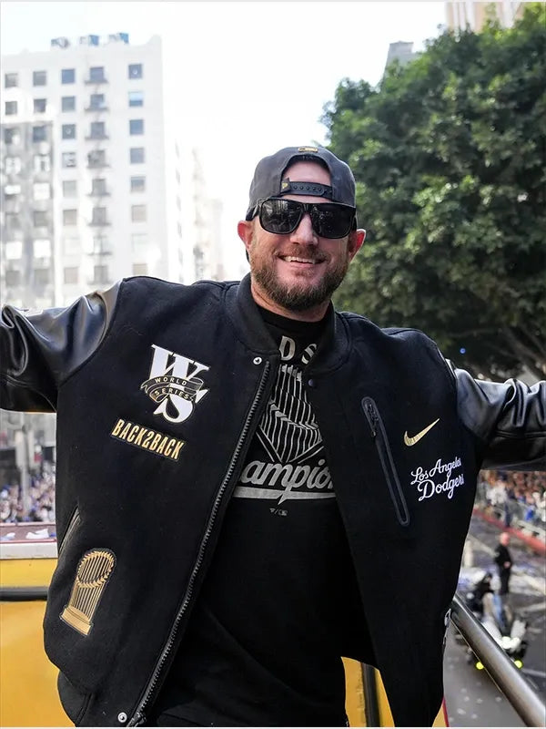  Nike Los Angeles Dodgers World Series Letterman Jacket